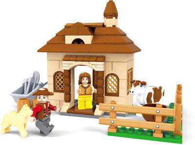 

Fun Blox 168 Pcs Farm House(Multicolor)