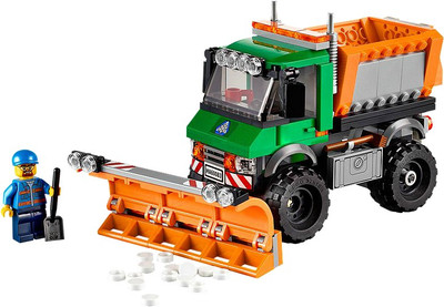 

Lego Snowplow Truck(Multicolor)