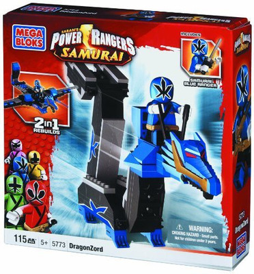 

Mega Bloks Power Rangers Blue Zord(Multicolor)