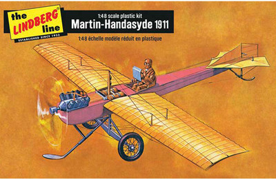 

Lindberg USA 1/48 Scale Martin-Handsyde 1911 Plastic Model Kit(Multicolor)