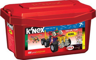 

Knex Knex Value Tub 400 Pieces(Red)