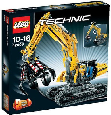 

Lego Technic 42006 Excavator (720Pcs)(Multicolor)