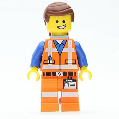 

LEGO Movie Loose Emmet Minifigure with Piece of Resistance (Grin)(Multicolor)