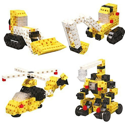 Click-A-Brick Mighty Machines 100Pc Educationalbuilding Set Best Gift(Multicolor)