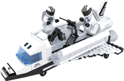 

Fun Blox Space Shuttle - 180 Pcs(Multicolor)