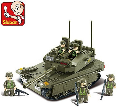 

Sluban Building Military Merkava Tanksb0305 343 Pieces(Green)