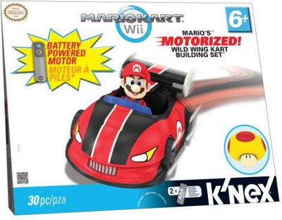 

Knex Mario Kart Wii Building Set Mario'S Motorized Wild Wing Kart(Red)