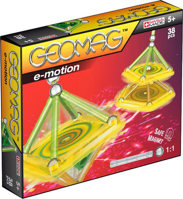 

Geomag E-Motion Magic Spin 38 Pcs(Green, Yellow, Silver)