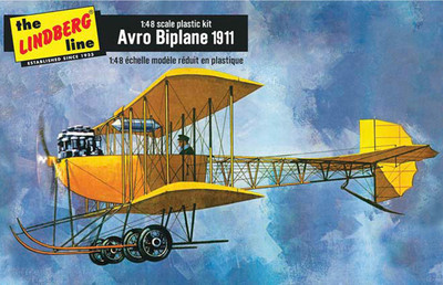 

Lindberg USA 1/48 Scale Avro Biplane 1911Plastic Model Kit(Multicolor)