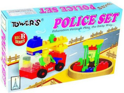 

Nic Police Set Blocks Game(Multicolor)