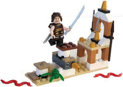 

Disney Lego Brickmaster Exclusive Mini Building Set 20017 Prince(Multicolor)
