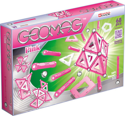 

Geomag Pink 68 Pcs(Pink, Silver, White)