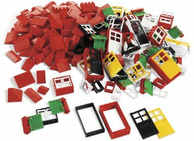 

Lego Education Doors Windows & Roof Tiles Set 779386�(Multicolor)