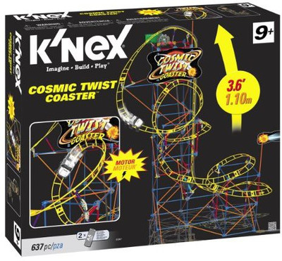 

Knex Cosmic Twist Coaster(Multicolor)