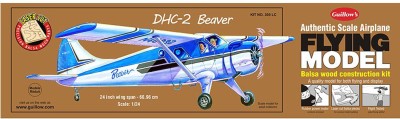 

Guillow's Dhc-2 Beaver Authentic Balsaa Wood Flying Collectors Model(Multicolor)