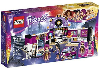 

Lego Friends 41104 Pop Star Dressing Room Building Kit(Multicolor)