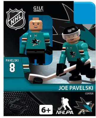 

OYO Joe Pavelski Nhl San Jose Sharks Le Mini(Multicolor)