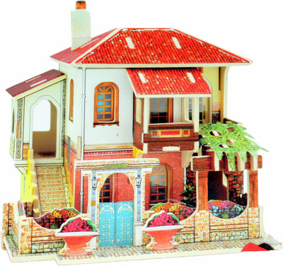 

Mamaboo Turkish Style Wooden House(Multicolor)