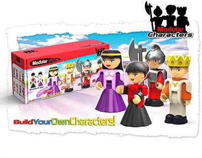 

Modular Toys USA Castle Characters (4Pack)(Multicolor)