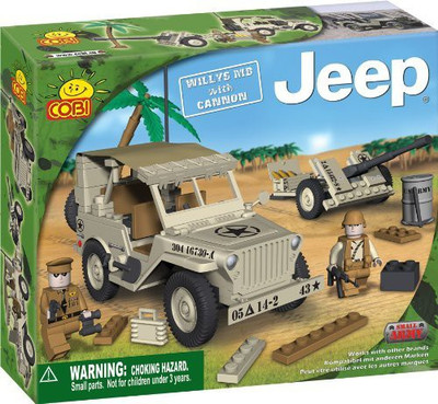 

COBI Small Army Jeep Willy'S M38 Historical Replica(Multicolor)