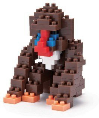 

Nanoblock Baboon(Multicolor)