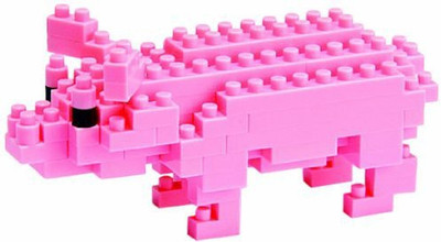 

Nanoblock Pig(Pink)