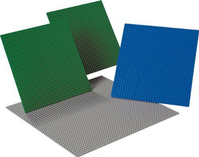 

Lego Education Large Building Plates(Blue, Green)