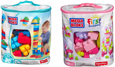 

Fisher-Price MEGA BIG BAG BLUE AND PINK(Multicolor)