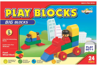 

Virgo Toys Play Block Play Set 1(Multicolor)