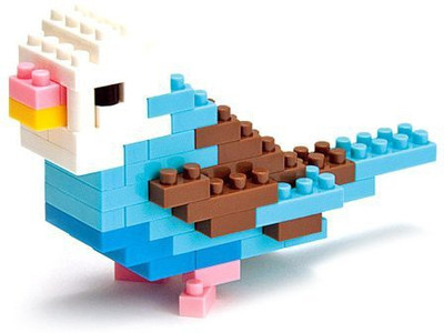 

Nanoblock Parakeet (Blue)(Multicolor)
