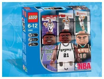 

Lego Sports Nba Tim Duncanray Allen & Pau Gasol (3560)(Multicolor)