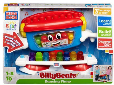

Mega Bloks First Builders Billy Beats Dancing Piano(Multicolor)