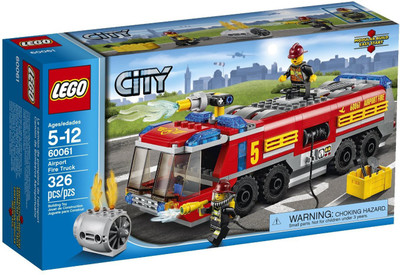 

Lego Lego City Great Vehicles - Airport Fire Truck(Multicolor)