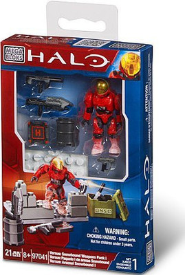 

Mega Bloks Versus Snowbound Weapons Pack 1 (Red Team) 97041(Multicolor)