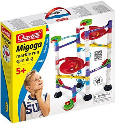 

International Playthings Quercetti Marble Run Spinning Playset(Multicolor)