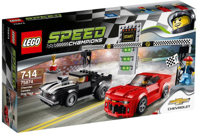 

Lego Speed Champions 75874 - Chevrolet Camaro Drag Race(Multicolor)