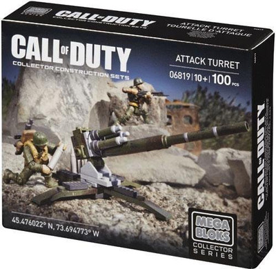 

Mega Bloks Call of duty Attack Turret Building Set(Multicolor)