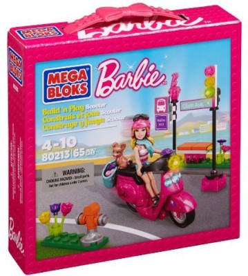 

Mega Bloks Barbie Glam Scooter(Pink)