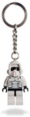 

Lego Star Wars Biker Scout Key Chain 852842(White)