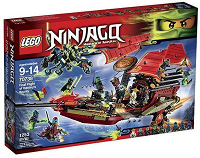 

Lego Ninjago 70738 Final Flight Of Destiny'S Bounty Building Kit(Multicolor)