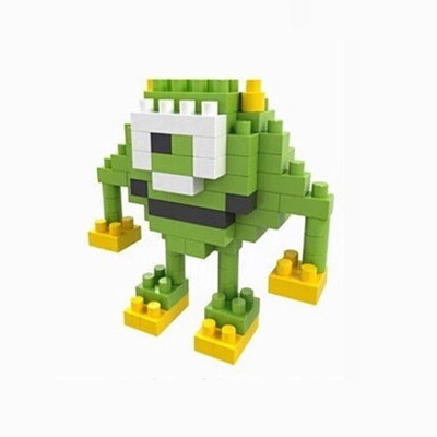 

GeekGoodies Micro Monster Building Assembly Construction Puzzle Game Block(Green)