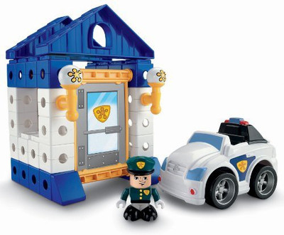 

Fisher-Price Trio Police Station Set(Multicolor)