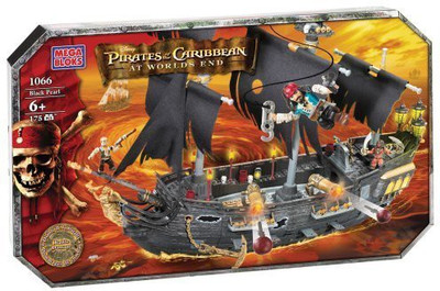 

Mega Bloks Pirates Of The Caribbean 3 Deluxe Ship Black Pear(Multicolor)