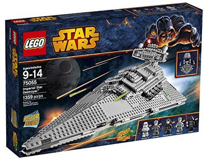 

Lego Star Wars 75055 Imperial Star Destroyer Building(Multicolor)