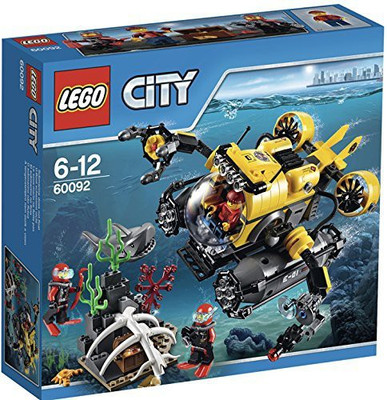 

Lego City Deep Sea Explorers 60092 Submarine Building Kit(Multicolor)