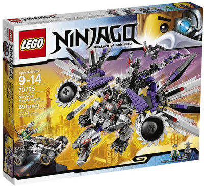 

Lego Lego Ninjago Nindroid Mech Dragon Toy(Multicolor)