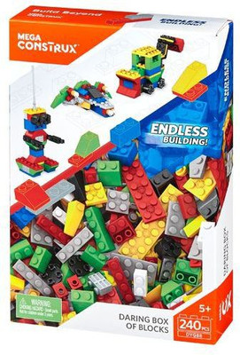 

Mega Construx Daring Box of Blocks - Large(Multicolor)