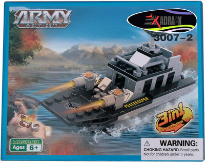 

Adraxx DIY Hobby 3D Fighter Warship Model Assembling Kit(Multicolor)