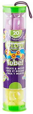

ZOOB Tube 20Piece Modeling System In Glow Pastels(Multicolor)