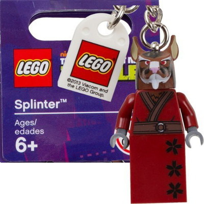 

Lego Exclusive Teenage Mutant Ninja Turtles Splinter Key Chain(Multicolor)
